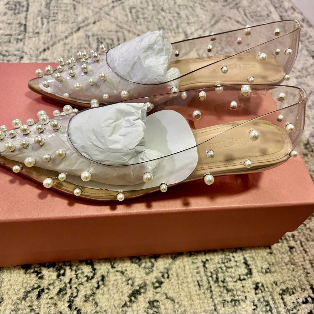 Clear Roxy Pearl Pump - 1.5” - Picture 7 of 8